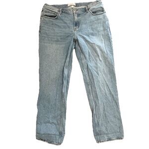 Abercrombie & Fitch Light Blue Straight Leg Jeans